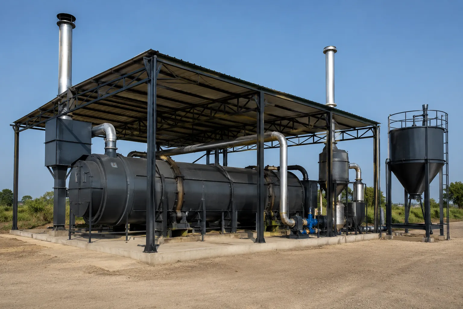 Biochar plant, Punjab